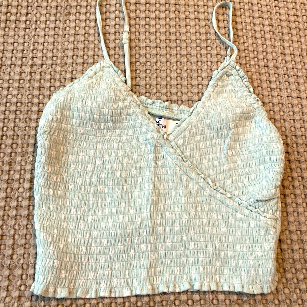 Green Hollister mini top